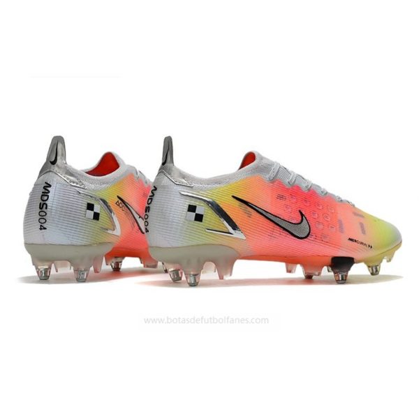 Nike Mercurial Vapor Elite SG Pro Blanco Rojo Plata